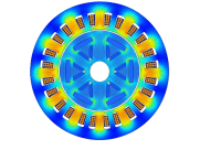 FEA field plot